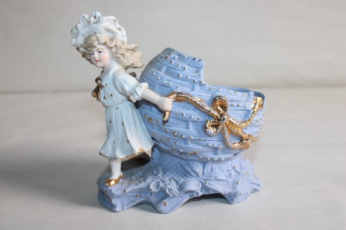 Sujet figurine vase biscuit - sujet,
