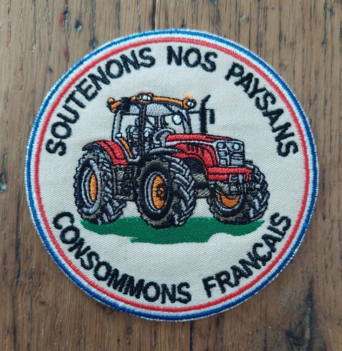 Ecusson patriotique paysans - ecusson,