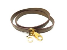 NEUF ANSE BANDOULIERE PR SAC HERMES KELLY BOLIDE EN CUIR AUTRUCHE SHOULDER STRAP