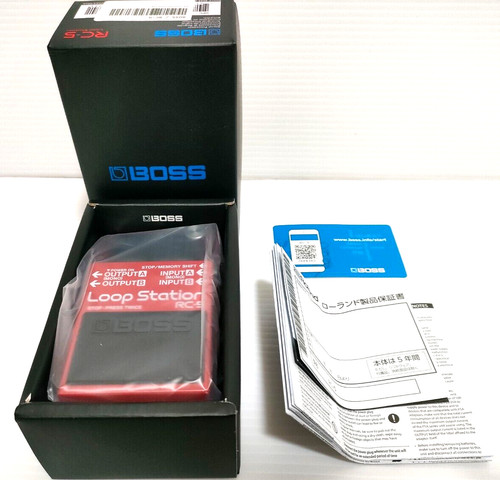 Pédale effets boss 5 - d'effets, rc-5