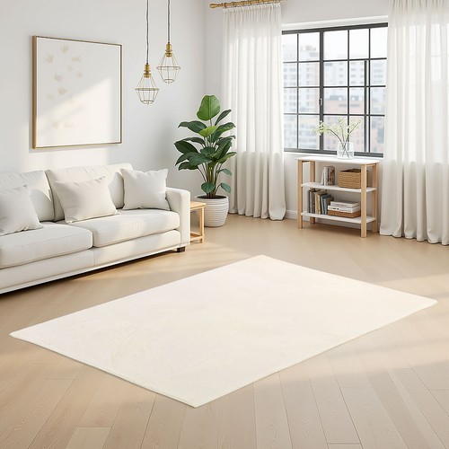 Tapis salon 160x230 beige - 160x230,