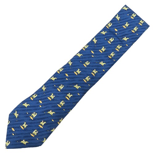 Cravate hermes motif all over - hermes, all-over