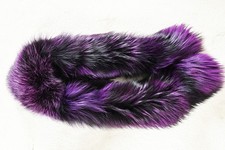 col fourrure renard d'élevage