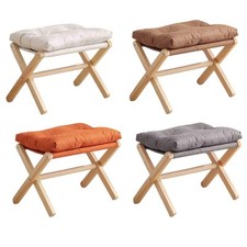 Tabouret en bois pliant