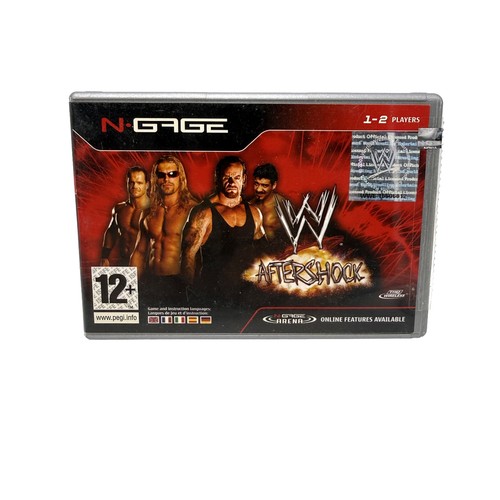 Wwe aftershock nokia gage - wwe,
