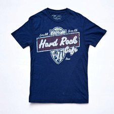 T-Shirt Hard Rock Café Bleu