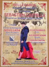 Sebastien Castella - Sebastian Castella - affiche-cartel-toros-corrida - 60x40