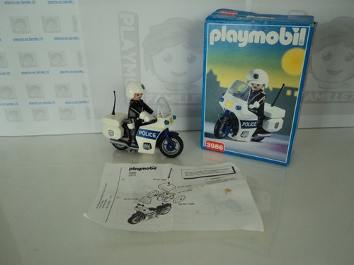Playmobil vintage city police - vintage,