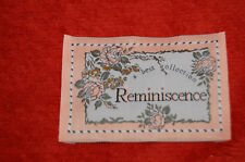 Etiquette tissée  - Floral 9 cm / 5,6 cm - couture - ÉCUSSON VETEMENT -