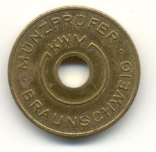 BRAUNSCHWEIG MUNZPRUFER KWM KARL W MULLER