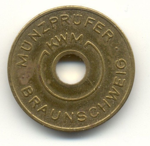 Braunschweig munzprufer kwm - braunschweig,