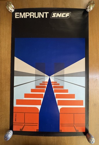 Affiche originale emprunt - originale, « emprunt