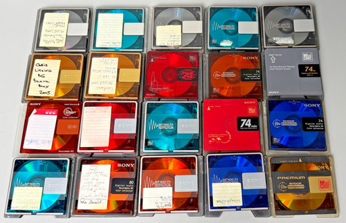 Lot sony recordable - 20,