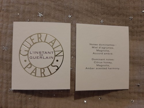 Carte parfumée perfume card - -,