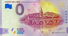 BILLET 0  EURO PONTE DE LIMA ANNIVERSARY  PORTUGAL   2020 NUMERO DIVERS