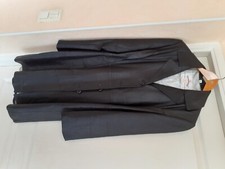 Manteau long cuir - noir, femme