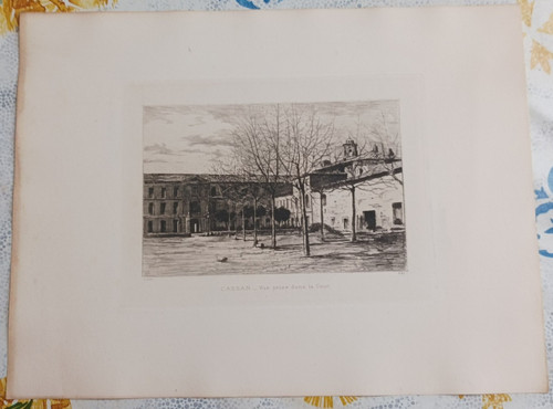 Ancienne eau forte lucien - forte,