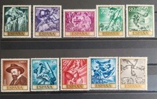 Timbres Espagne, Série Neuf** Commémoration José Maria Sert 1966
