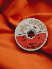 Vintage accessoire de pêche Tortue bobine fil nylon ancien collection rétro