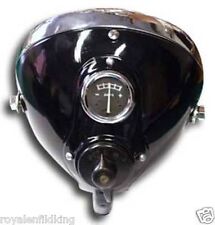 Réplique Lucas Phare Lampe 8" DU142 BSA Ariel Triumph Enfield