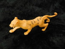 Chat miniature "Gepard", années 1970 Hong Kong Plastique Guépard