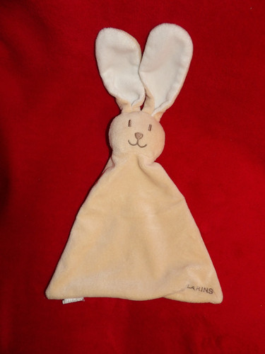 Doudou plat clarins lapin - clarins,