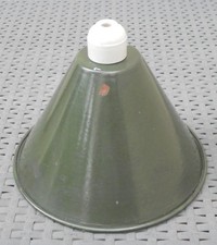 VINTAGE - Abat jour conique en Tôle Emaillée pour la lampe industrielle