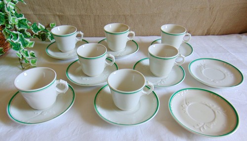 Tasses soucoupes brulots - 7, et