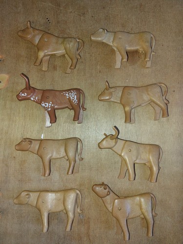 Playmobil lot vaches - 8,