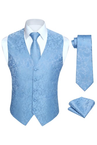 Gilet costume homme bleu clair - homme,