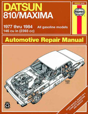 Manuel Datsun 810/Maxima