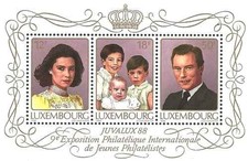 Timbres Personnages Luxembourg BF15 ** - 84573FV