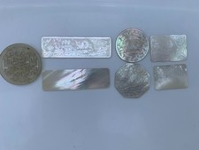 Lot de 7 jetons chinois ancien