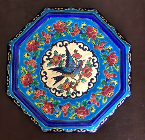 Dessous plat emaux de - plat, en