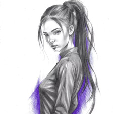 dessin original А4  oeuvre