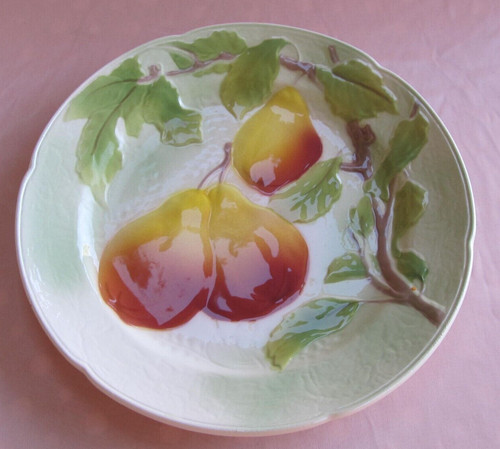 Assiette barbotine faïence - barbotine,