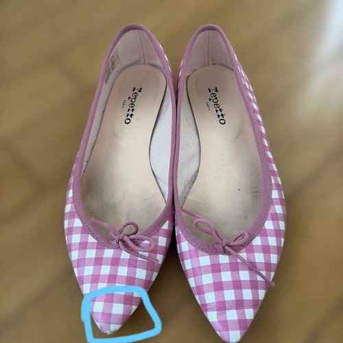 Repetto gingham check ballet - repetto,