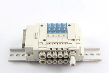 Lot De 4 SMC SMC SJ3A60-5CUD-C4 Assemblage De Vanne À Solénoïde, 0,15~0,7MPa