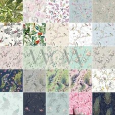 Oiseaux Papier Peint - Floral