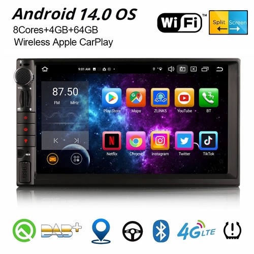 64go cœurs android - 14, 2din