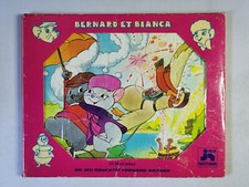 Puzzle vintage 15 pièces Nathan Bernard et Bianca Jeu éducatif pour enfants