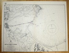 1927 Méditerranée - Golfe De Tunis - Baie Et Lac De Tunis Tunisie Tunesi 147563