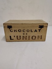 Boîte Ancienne En Bois  "