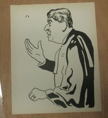 Caricature silhouette avocat - caricature,