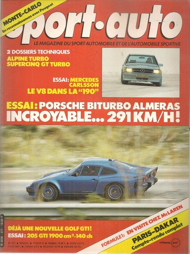 Sport auto 277 - auto, rallye