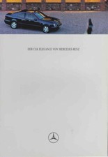 Catalogue Brochure Mercedes CLK Coupé W208 01/1997 Allemagne / Deutschland