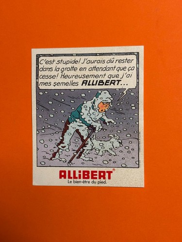 Herge autocollant allibert - autocollant,