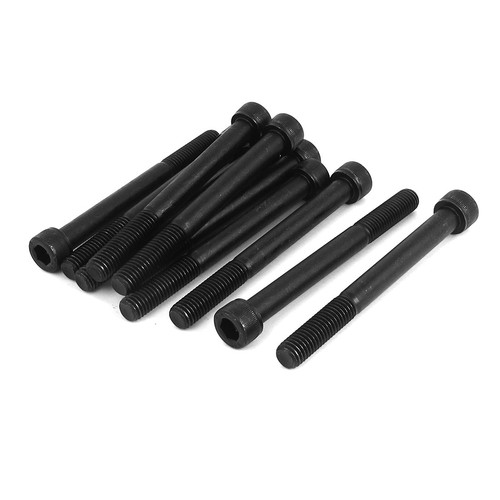 10pcs m10x100 acier - 10pcs, 12.9