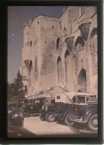 Autochrome avignon - autochrome, (6,5x9)