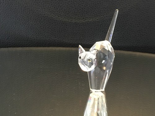 Figurine swarovski chat cm - chat,